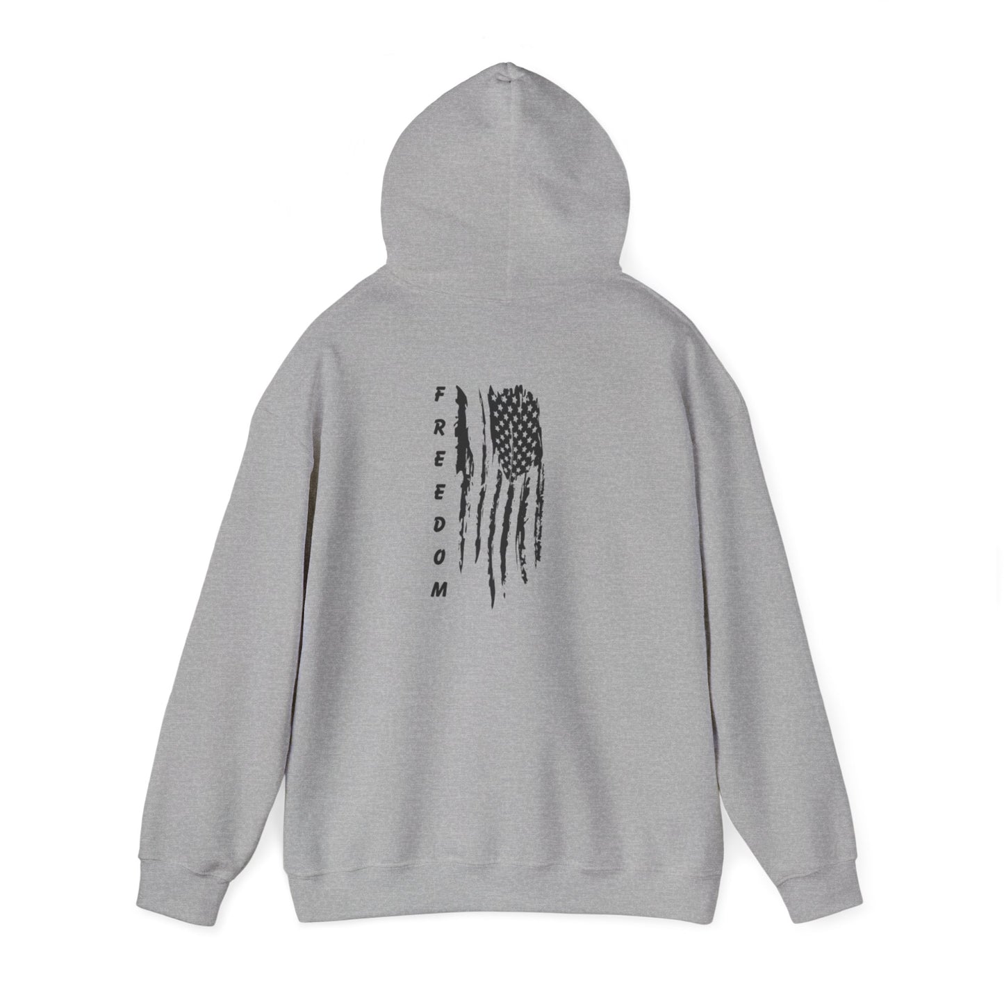 Freedom American Flag Hooded Sweatshirt