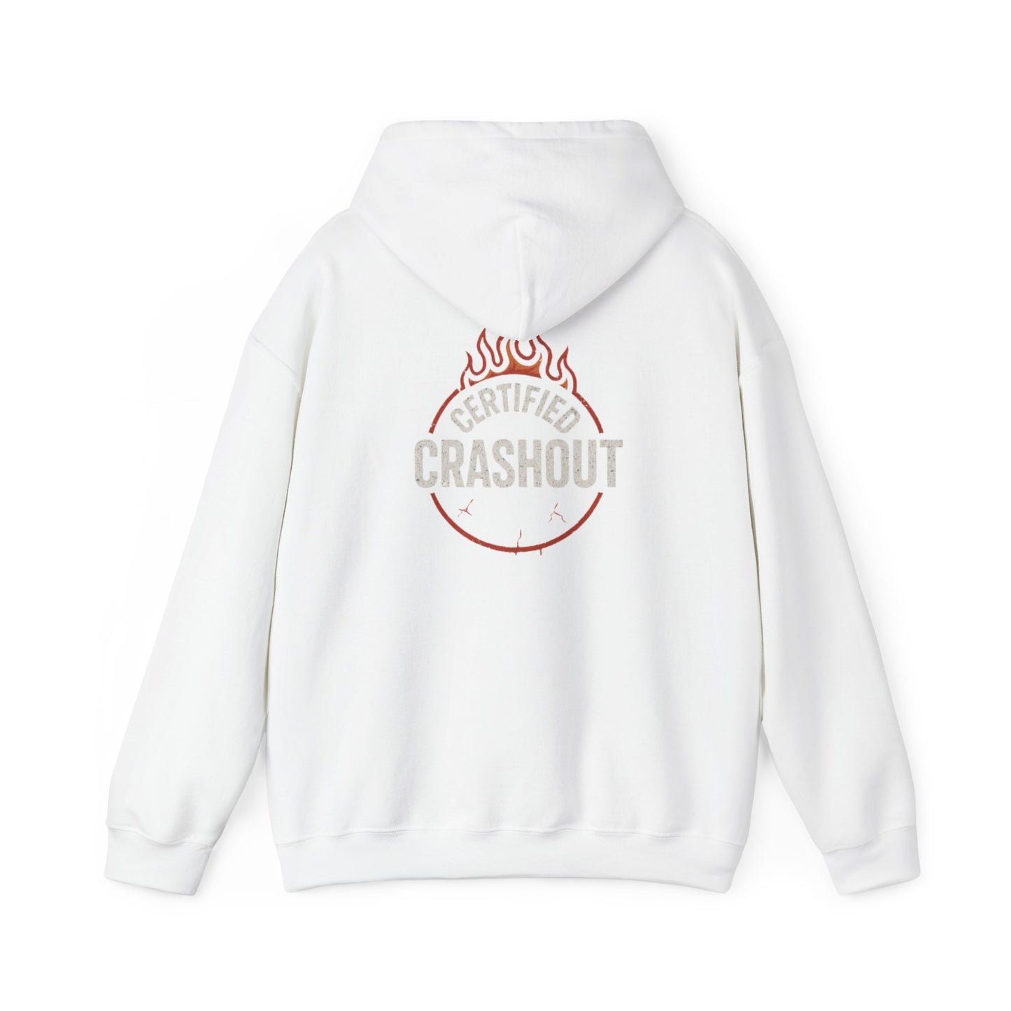 Hoodie Sweatshirt - Certified Crashout Design